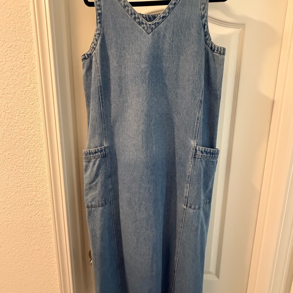 Denim Sleeveless Dress